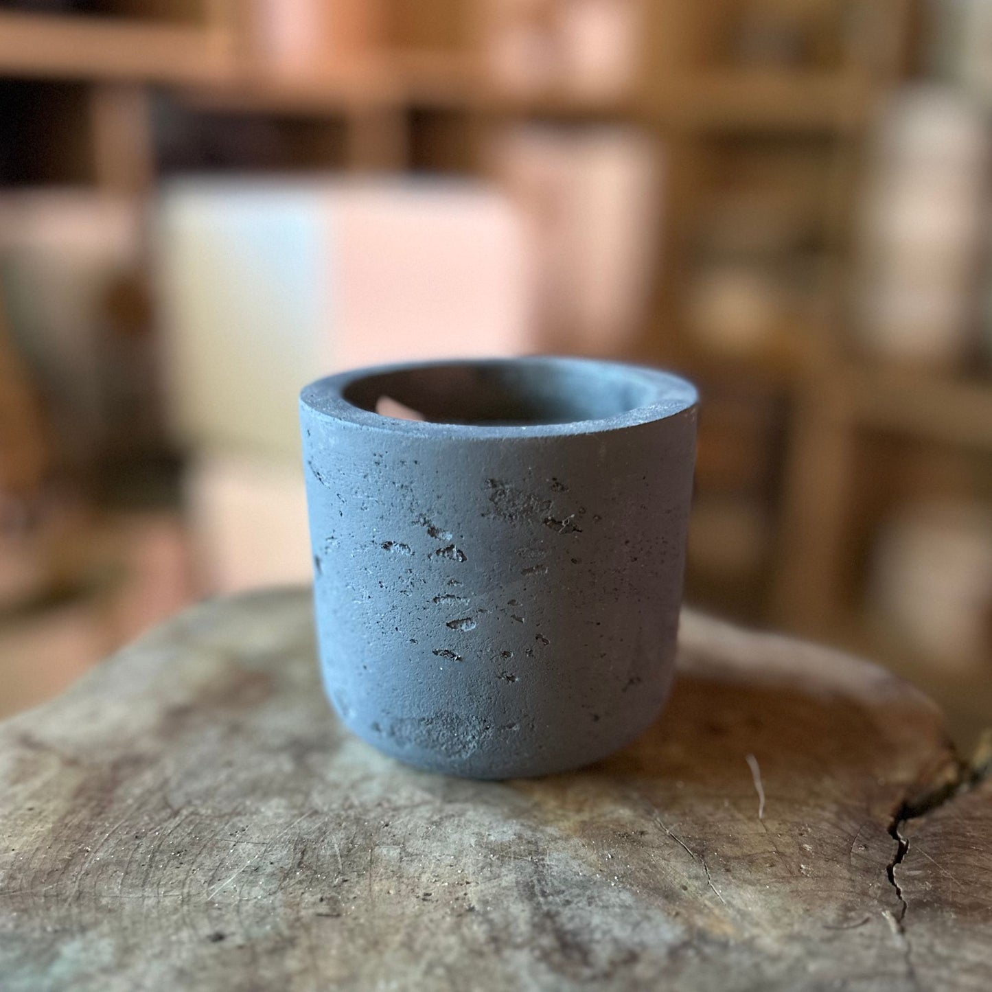 Charlie Pot Black Washed XXXS 3”