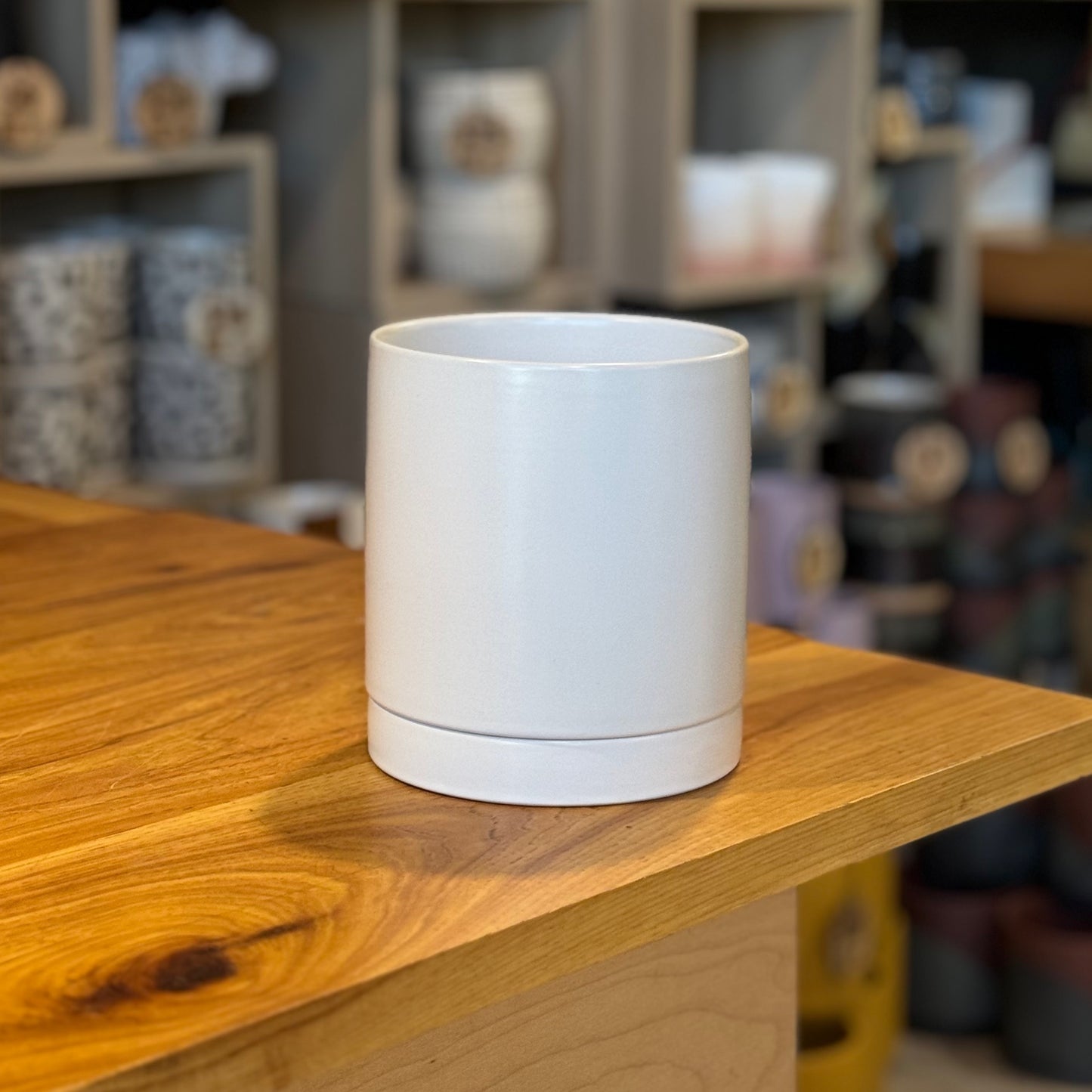 Romney Pot White 5”