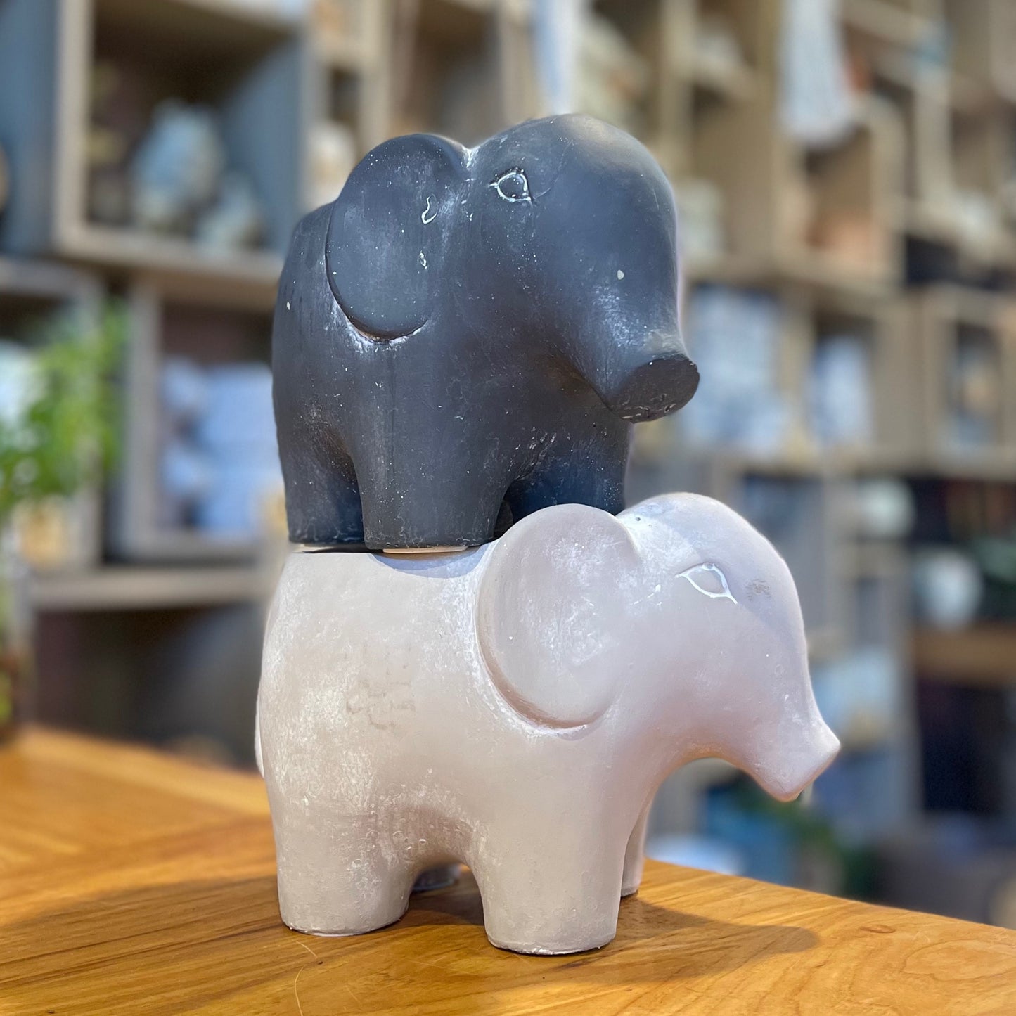Cement Elephant 4”