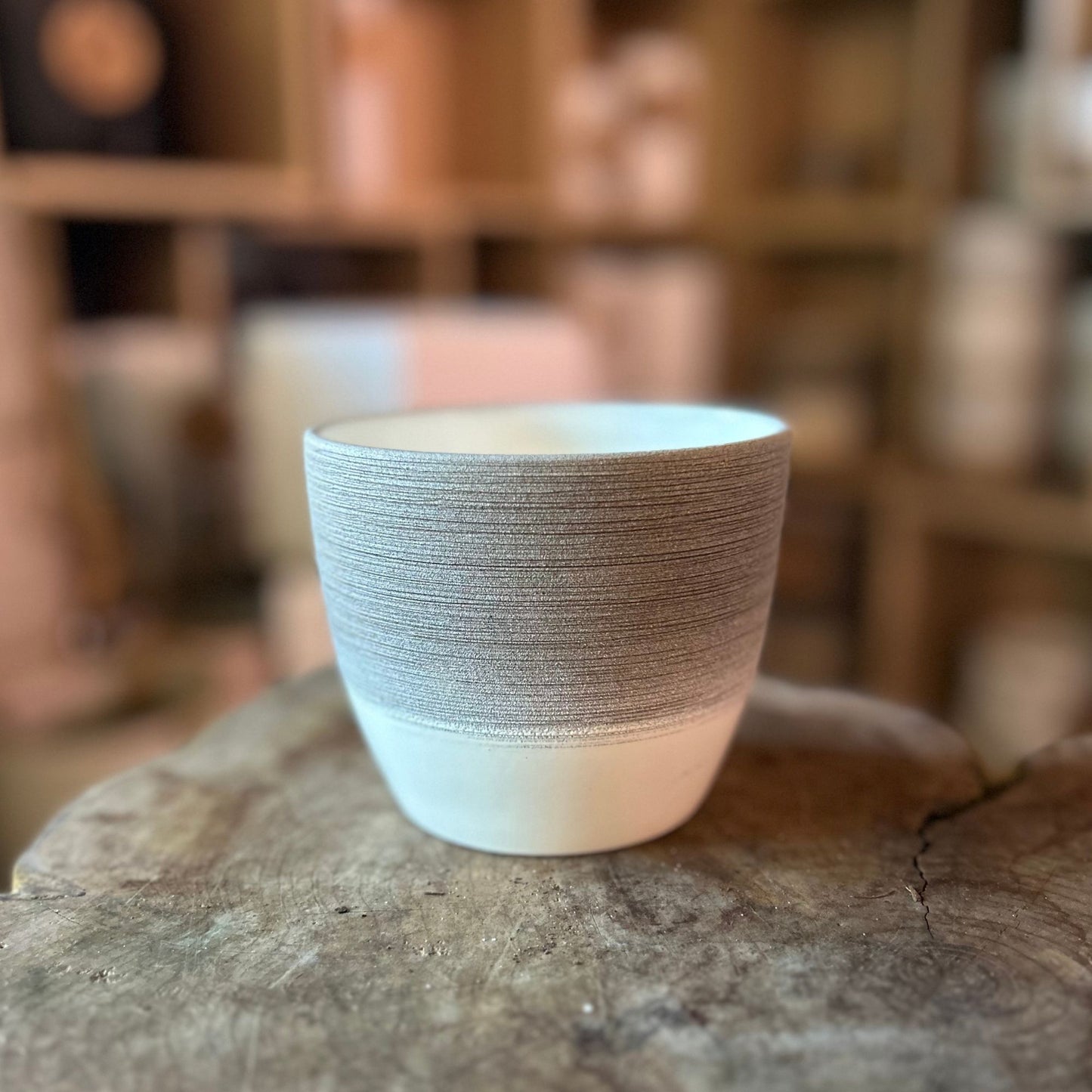 Espresso Cream Pot 4"