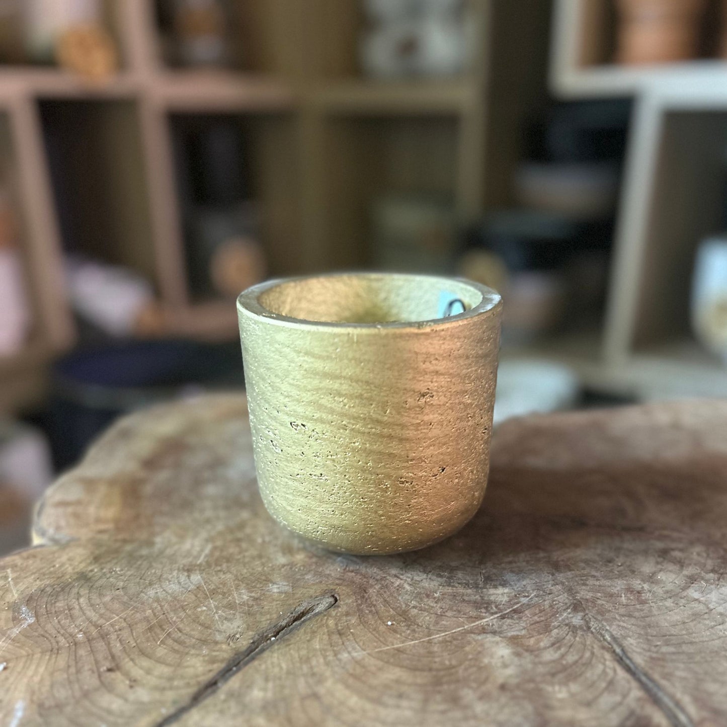 Charlie Pot Gold Washed XXS 4”