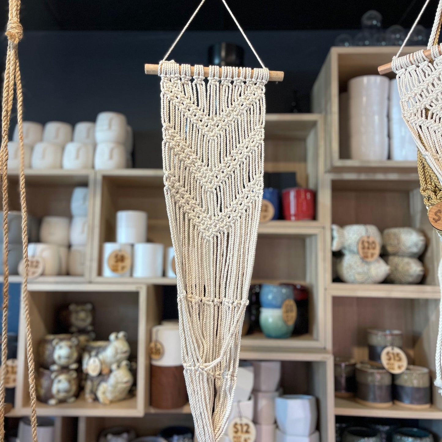 Large Wall Macrame (White)