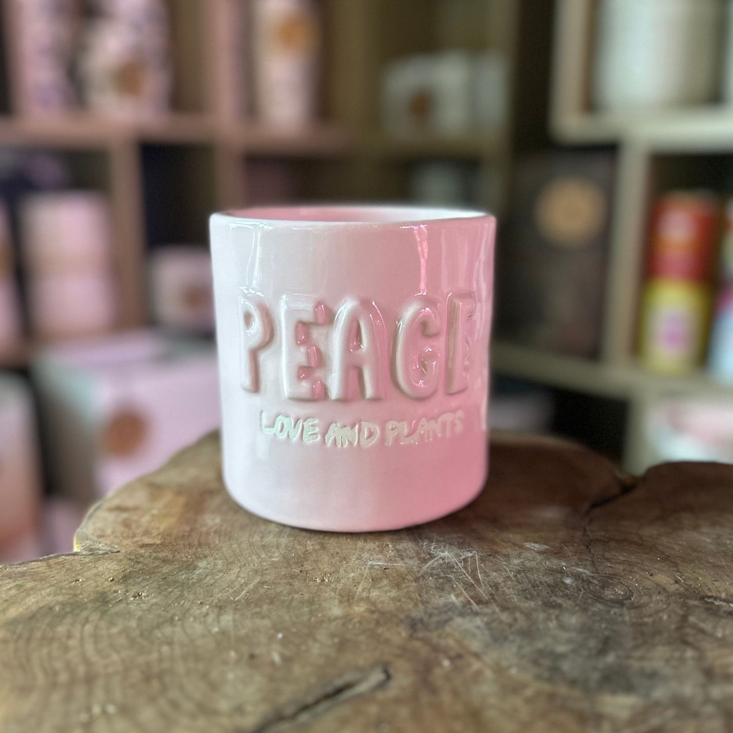Peace, Love, & Plants Pot 5"