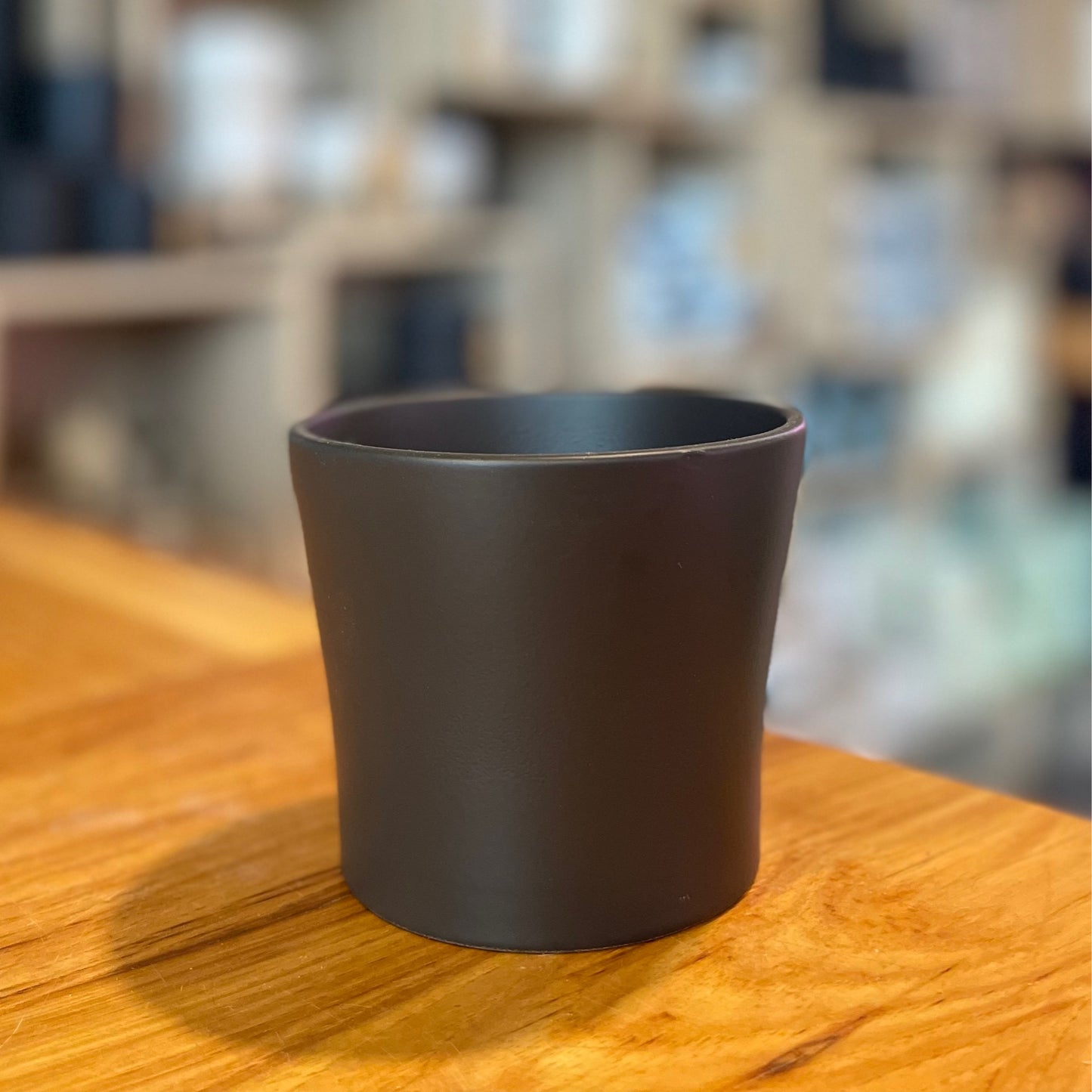 Black Anthrazit Pot 4"