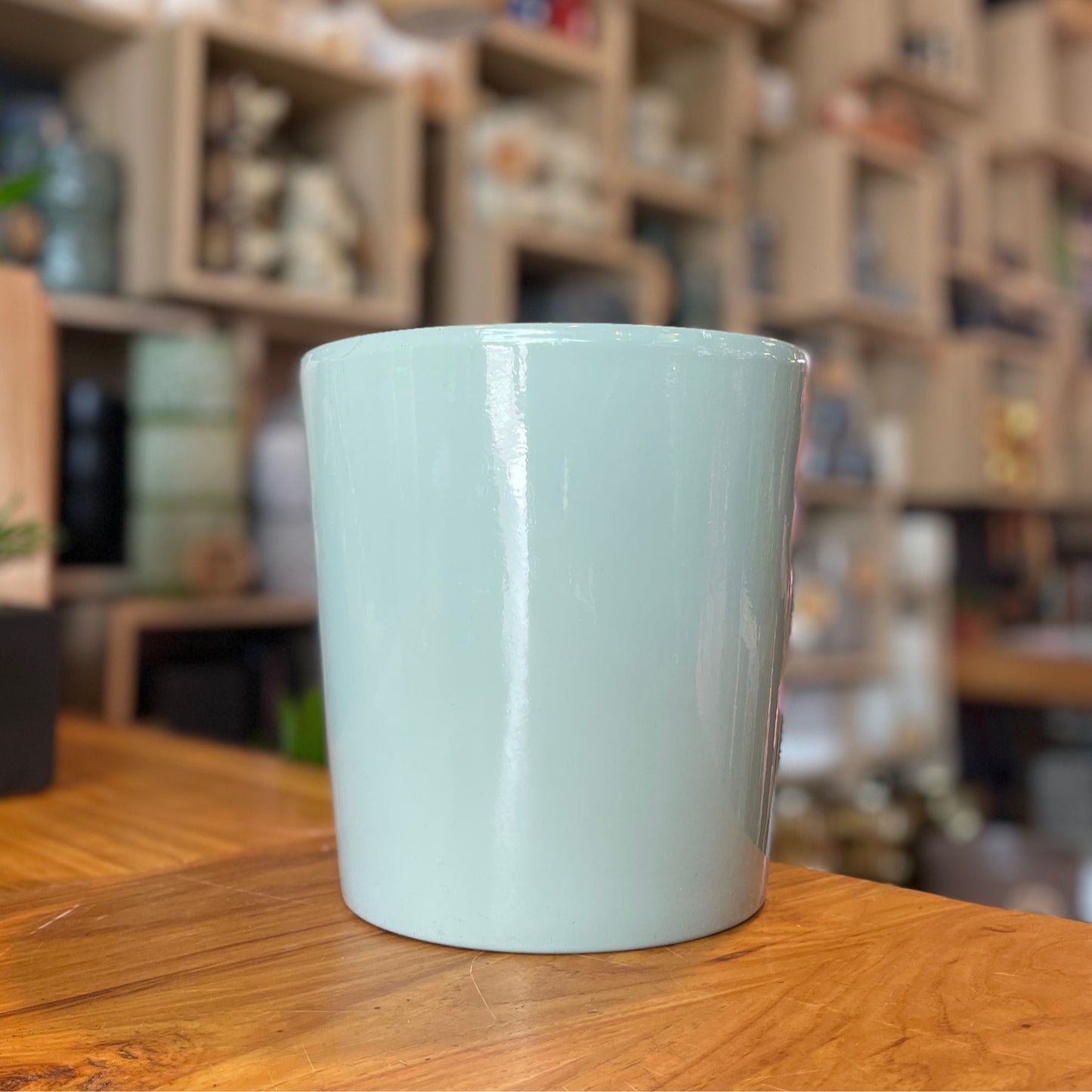 Glacier Blue Pot 8”