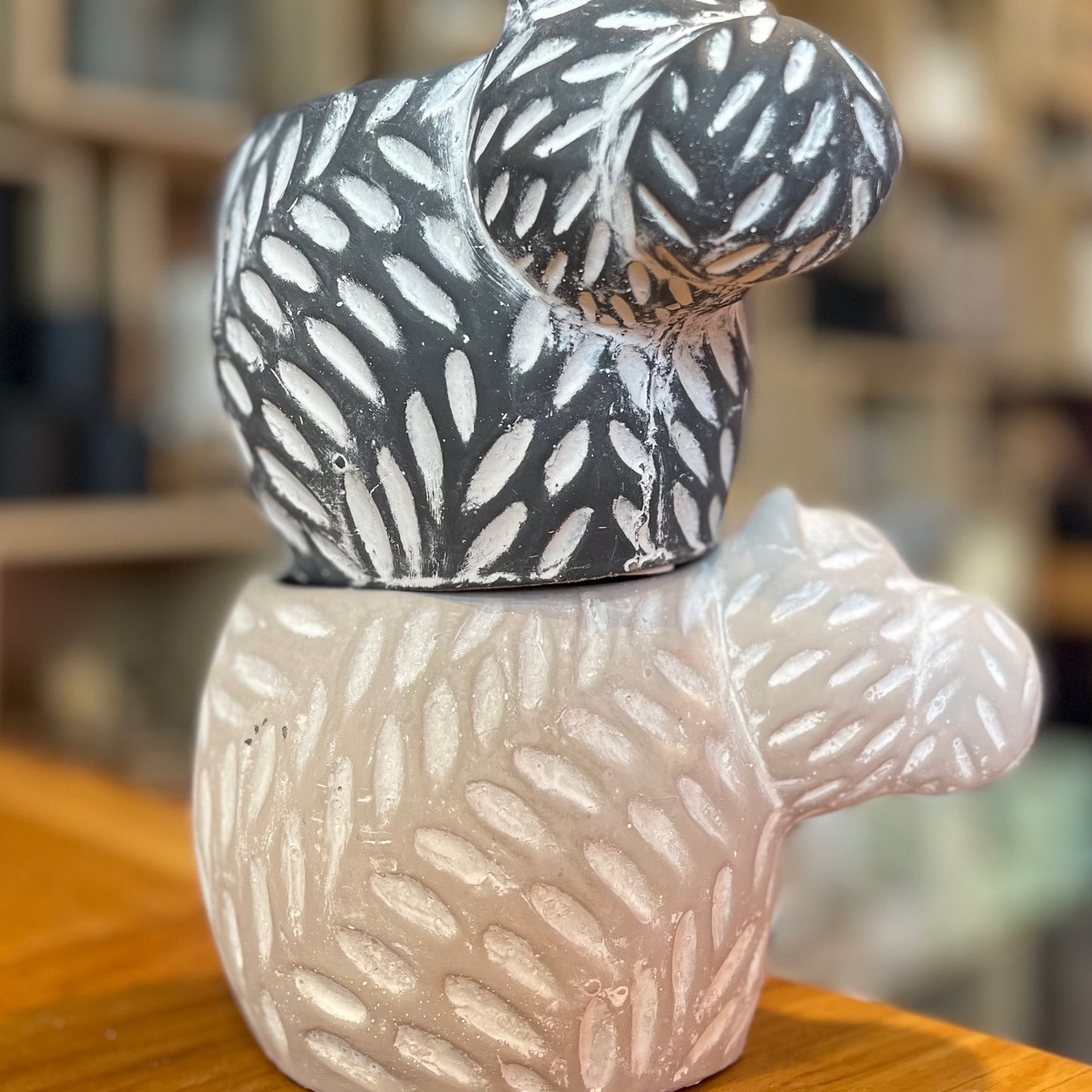 Cement Hippo 4”