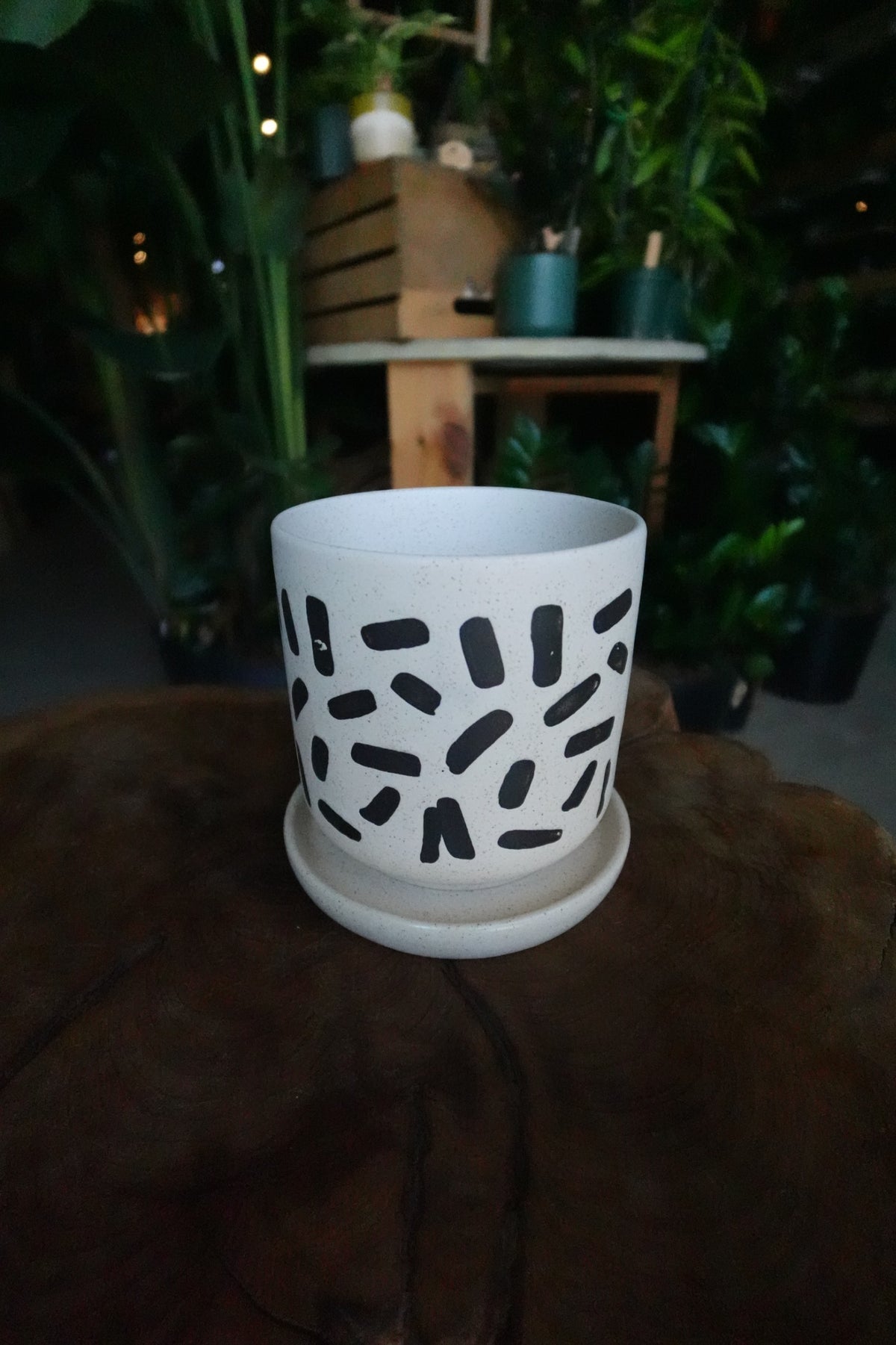Sundae Pot Black 5"