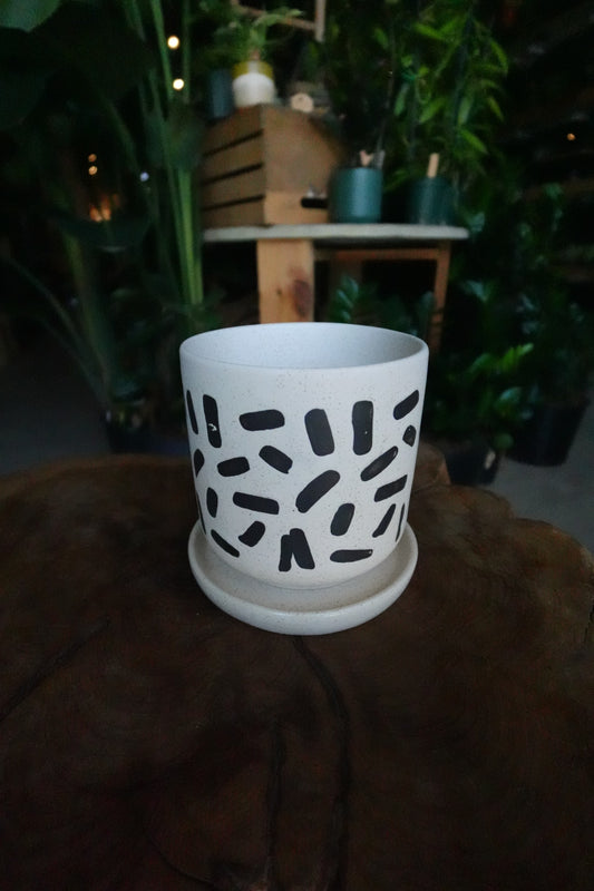 Sundae Pot Black 5"