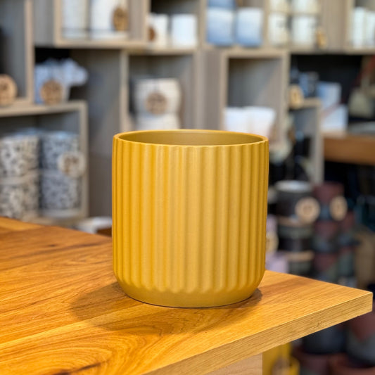 Beam Pot Yellow 6”
