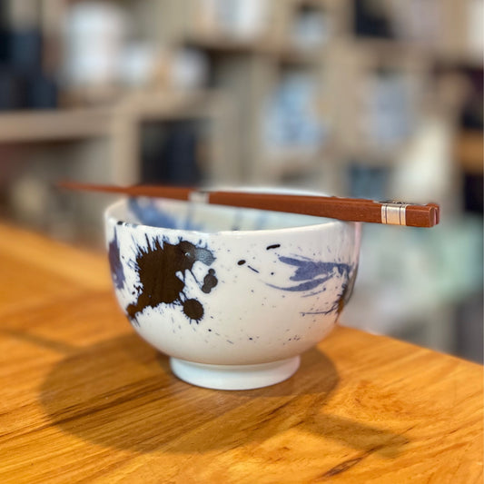 Blue Sumi Bowl 4"