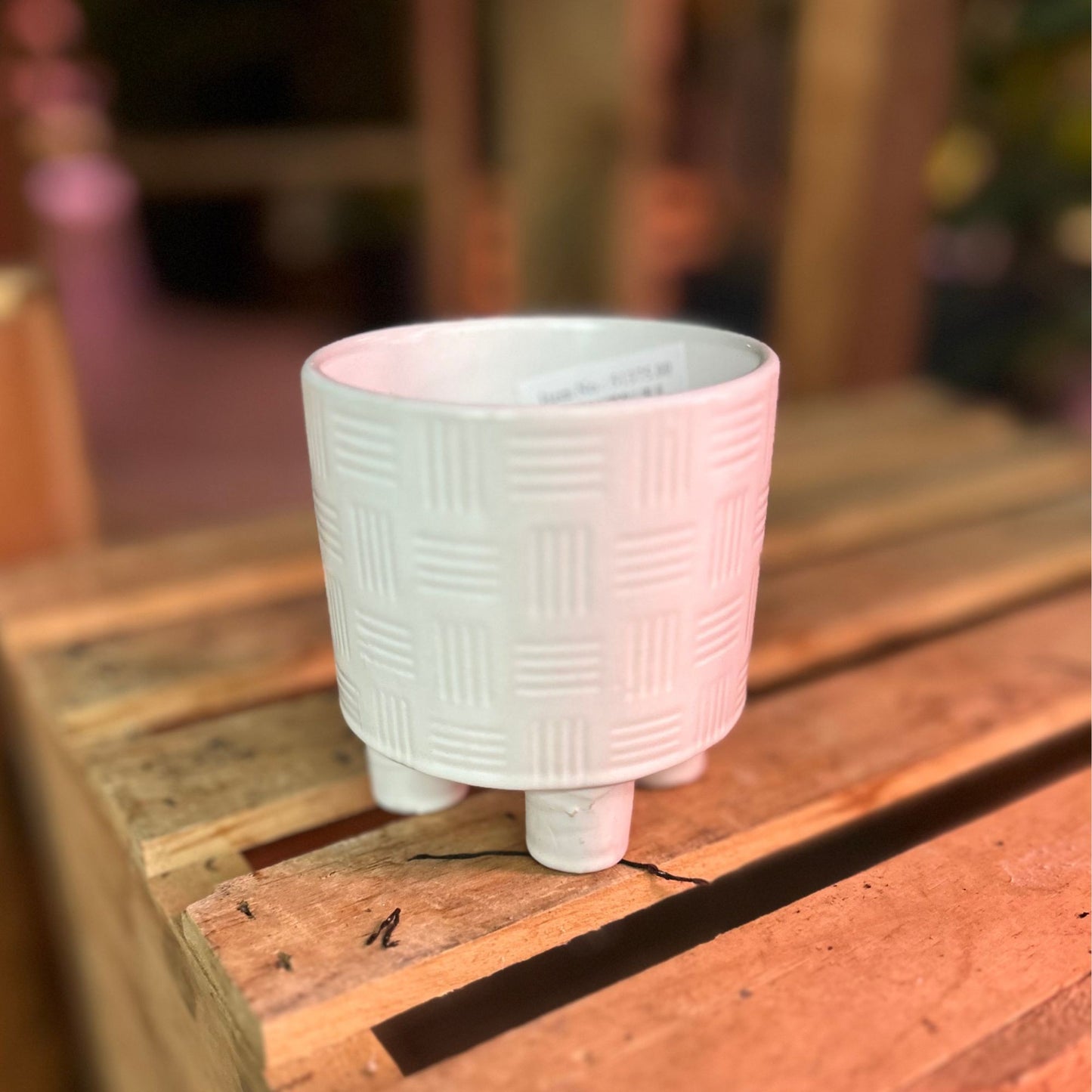 Morrow Footed Pot 3"