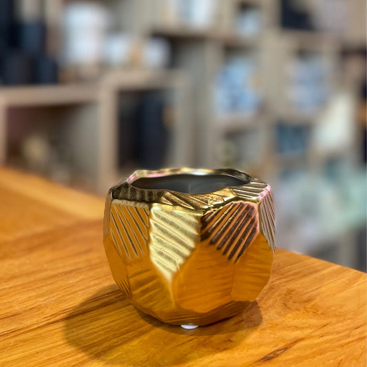 Gold Geometric Metal 2.5”
