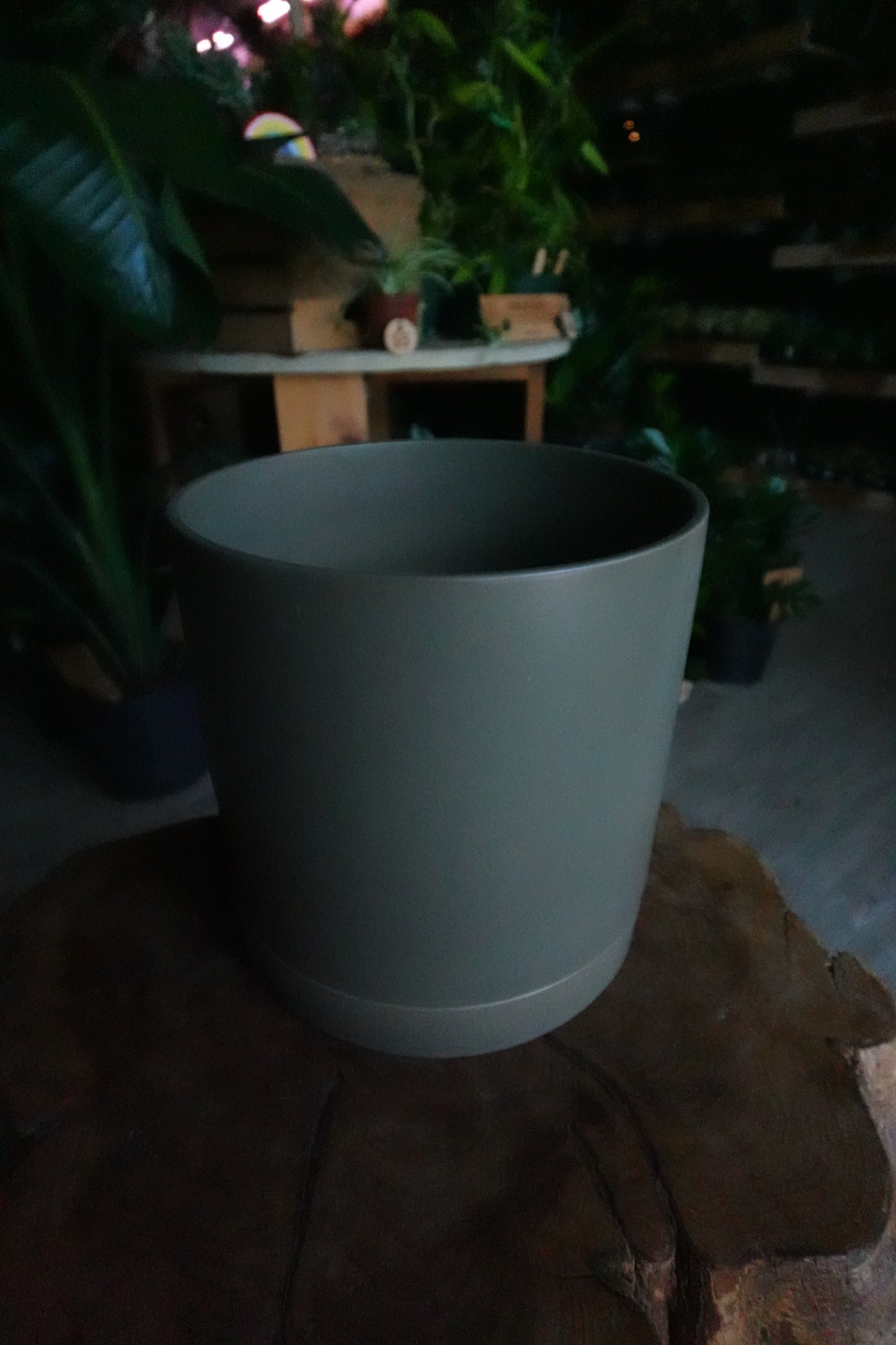 Romney Pot Moss Green 10"