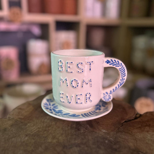 Best in Blue Mug 4"