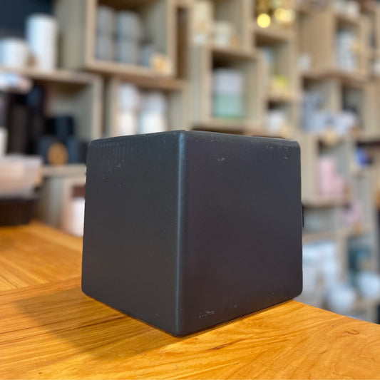 Black Square Cube 6"