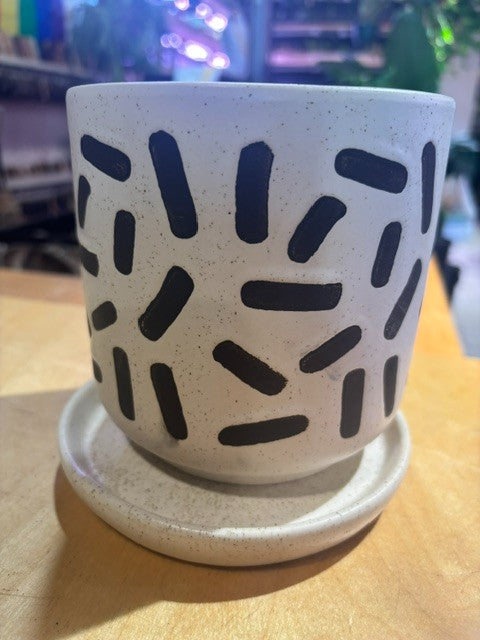Sundae Pot Black 5"
