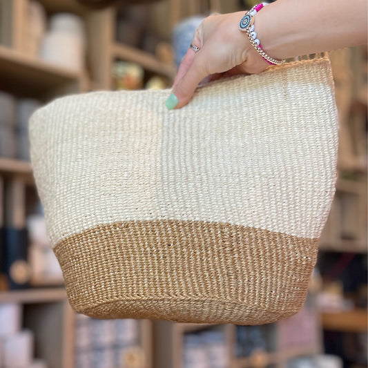 Kenyan Crafts Basket 10"