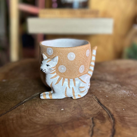 Pampered Cat Pot 4"
