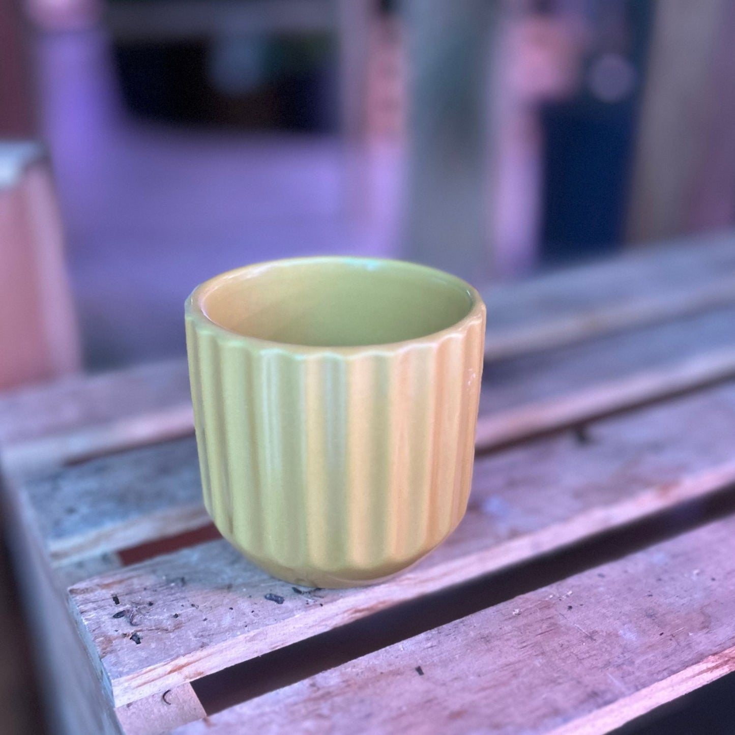 Beam Pot Yellow 3"