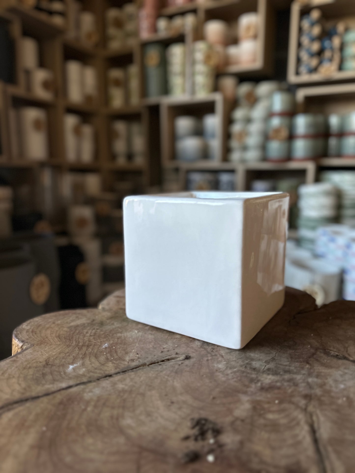 Urban Square White 4.5"