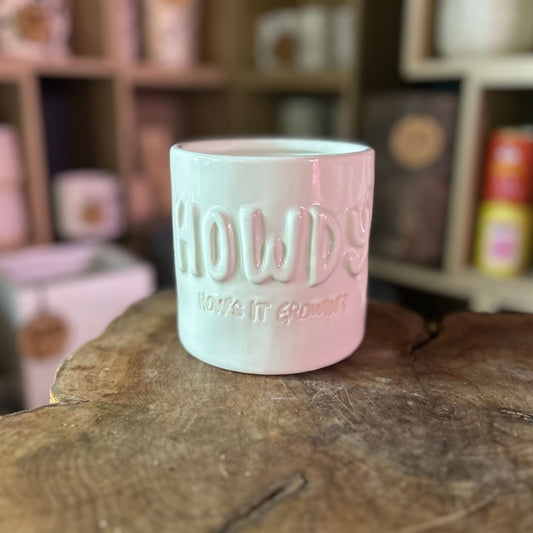 Howdy Plant Pot 4.5"