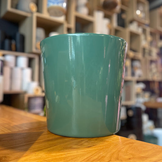Sea Green Pot 11”