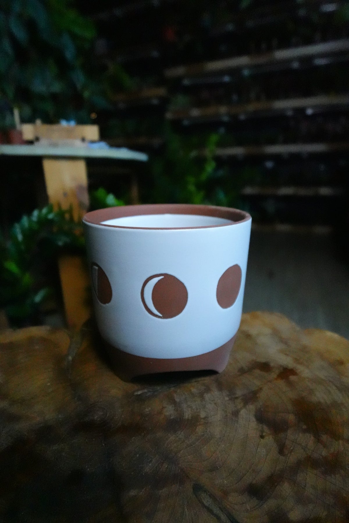 Solar Footed Pot 5"