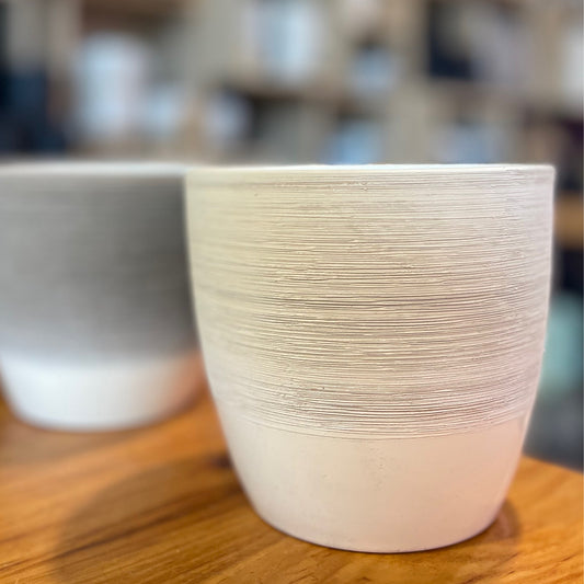 Vanilla Cream Pot 5"