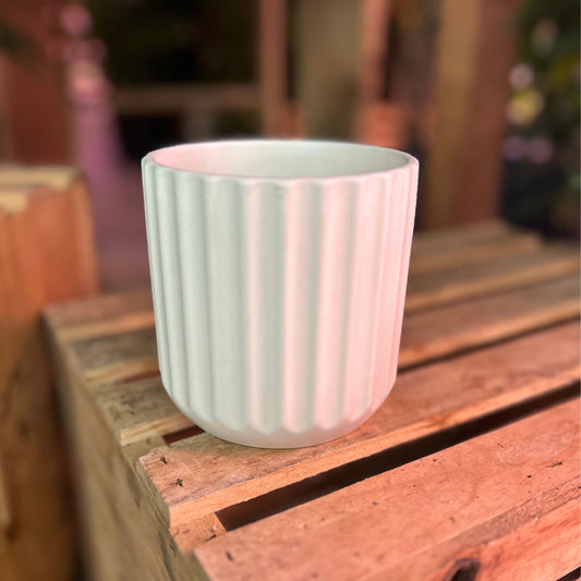 Beam Pot White 4.5"
