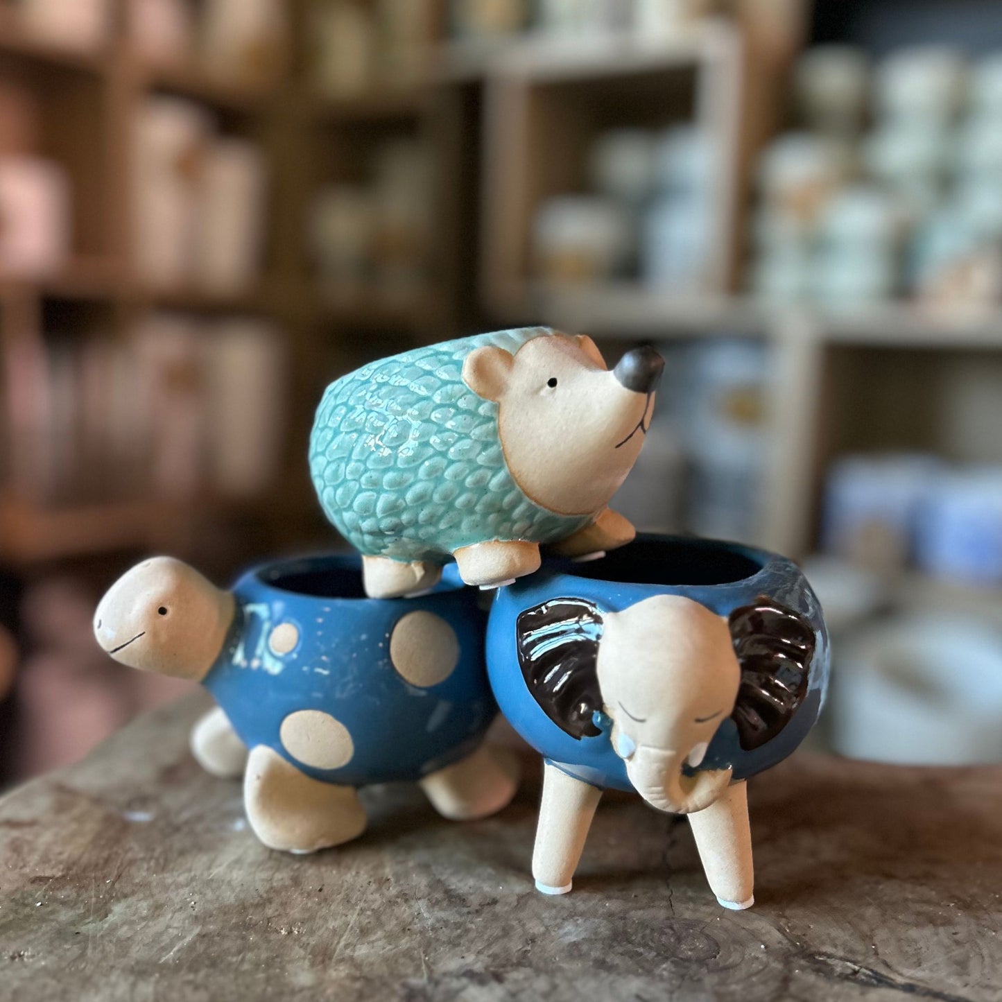 Ceramic Animal Planter Pot