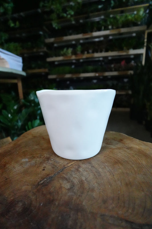 Journey Light Gray Pot 5"