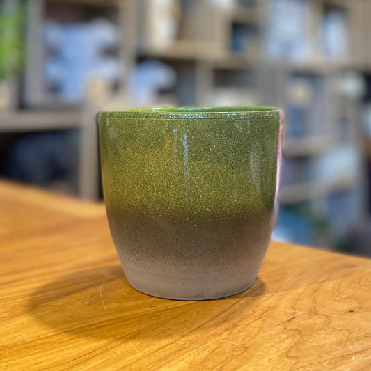 Flora Pot (Green) 4.5”
