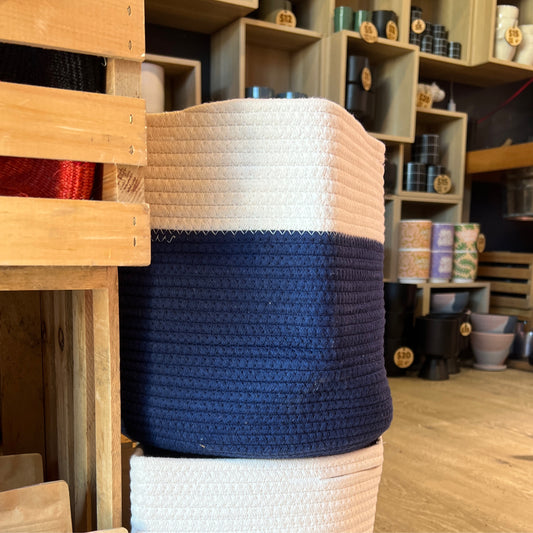 Cotton Rope Basket 9" (L)