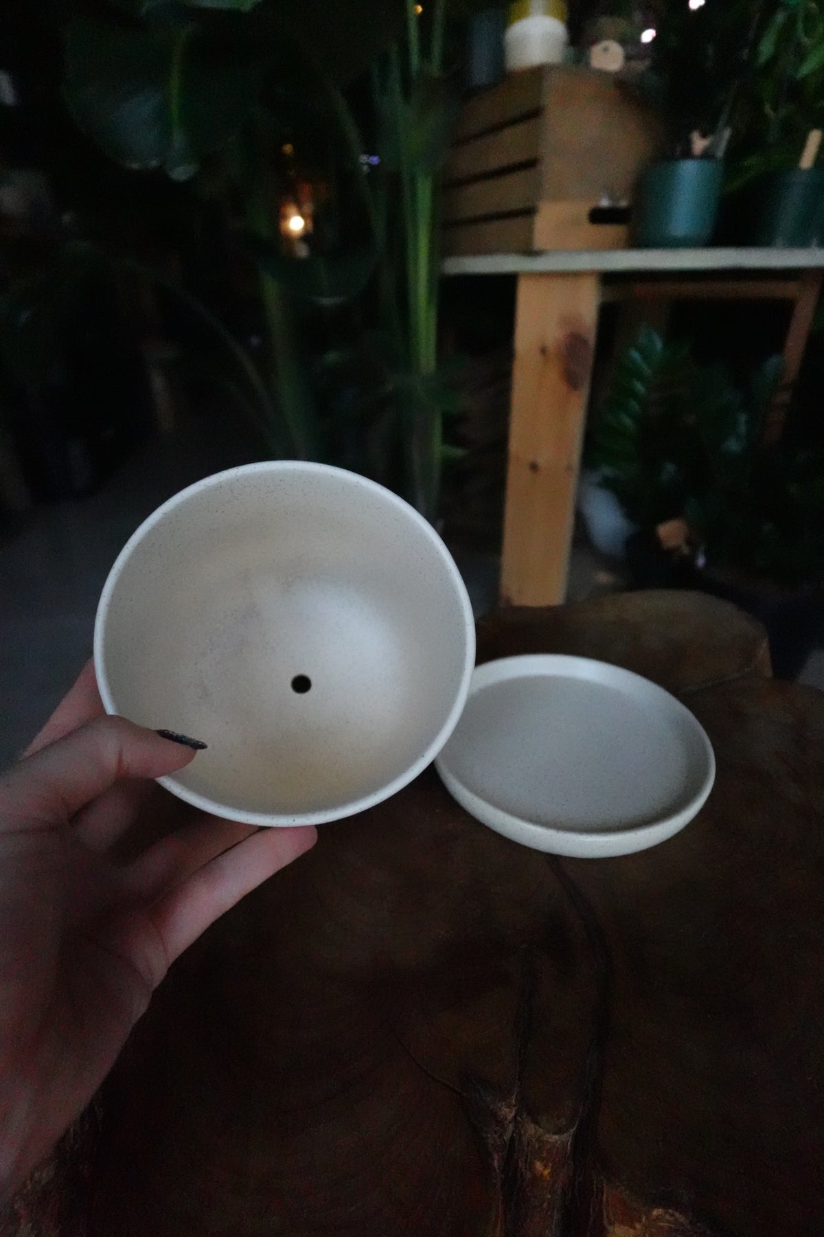 Sundae Pot Black 5"